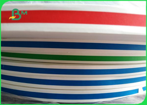 15mm 60gsm Straw Paper Rolls Color Print Long Lasting FDA & EU Compliant