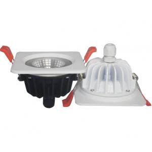 China Square COB Waterproof IP65 LED Downlight , Bathroom Lights LED Downlights  supplier