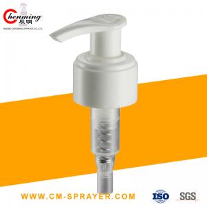 China Soap Lotion Dispenser Pump Suppliers Ribbed 1.3cc For Shampoo Gel Body Wash supplier