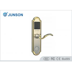 China Homes Keyless Electronic Digital Door Lock Water Resistance 6V DC supplier