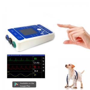 PR Veterinary Patient Monitor System With Two AA Alkaline Battery Spo2 Measurement Range 35%-100%