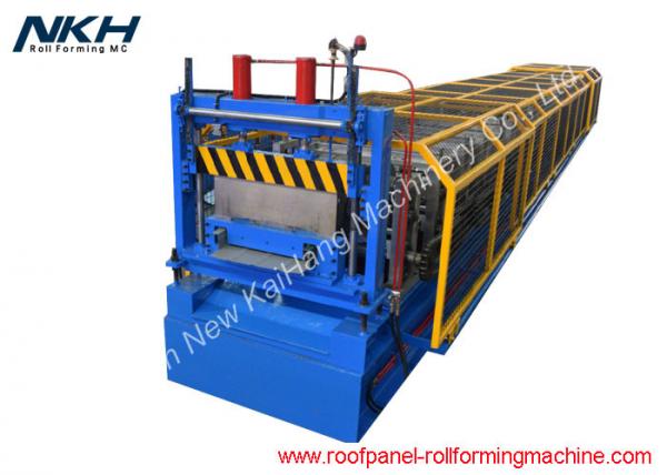 600mm Cover Width Floor Decking Machine , Steel Deck Roll Forming Machine