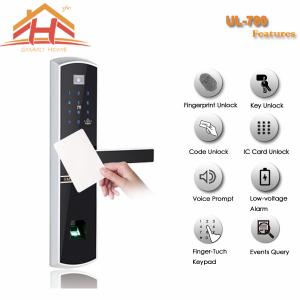 China Remote Control Security Card Door Locks , Card Reader Door Lock System supplier