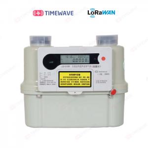 China G2.5 / G4  Ultrasonic Gas Meter Wireless Remote Smart Gas Meter With Lorawan / Nb-Iot supplier