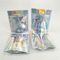 China Gravure Printing Foil Pouch Packaging Holographic Laser Bag Biodegradable For Shopping on sale