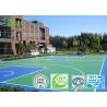 Green Silicong PU Sport Court Surface For Multifunctional Stadium