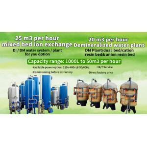                  Demineralized Water Filter Demineralized Water Treatment Plant Dm Water Plant             