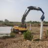 China Pile Driving Vibro Hammer 8 Meter For Rural Areas wholesale
