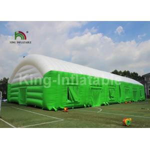 Custom Large PVC Material Green Inflatable Event Tent For Advertising