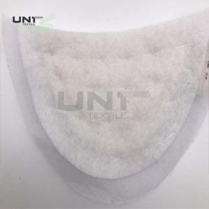 China 100% Cotton White Sewing Shoulder Pads / Mens Jacket Suit Shoulder Pads supplier