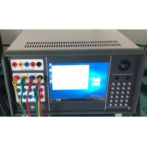 China 4 Phase Voltage & 3 Phase Current Protection Relay Test Equipment With Fault Playback supplier