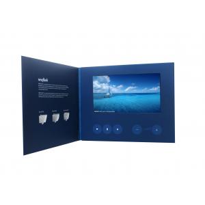 China TFT LCD video card for invitation/promotion/advertising with touch screen option supplier