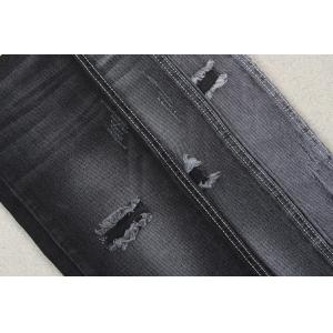Black Color Jeans 10Oz 100 Cotton Denim Fabric For Women