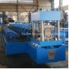 China Hydraulic Decoiler Hat Profile Roll Forming Machine 5T With 4mm Thickness wholesale