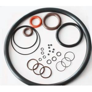 China Colored Round Flat Large Small Rubber O Ring Seals FKM SBR NR HNBR Nitrile supplier