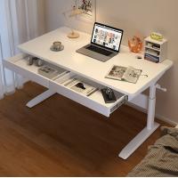China Manual Height Adjustment Standing Desk for Big Home Office Storage and Laptop 600mm on sale