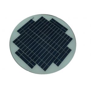 El panel solar redondo de las células azules del color para el sistema solar del alumbrado público