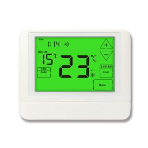 China Alexa 24V ABS câblé chauffage programmable Smart WiFi thermostat pompe à chaleur LCD supplier