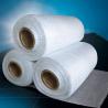 White color Plain woven fiberglass fabric for insulation material