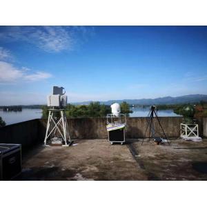 China Radar à 4 panneaux en bande C. 360° Surveillance 3D de l'espace aérien et suivi des drones. wholesale