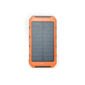 China Fashionable Portable Solar Power Bank 10000mah Stylish Design With LED Light supplier