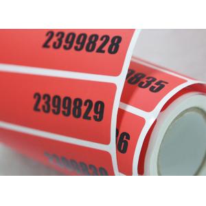 China Void Self Adhesive Tamper Evident Security Labels With Hot Stamping Hologram supplier