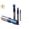 HRC60 12% Cobalt Carbide Ball End Mill With PVD Coating