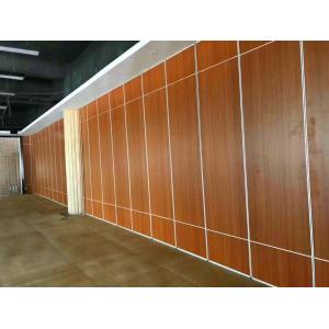 China Floor To Ceiling Conference Room Movable Partition Wall With MDF Melamine Surface supplier