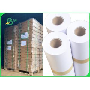 80gsm White Plotter Paper For HP Inkjet Printers 20" x 50yards 2" core size