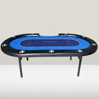 China YH Pokertisch Casino Club Portable Poker Table For Home Poker Games on sale