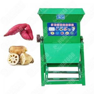 Automatic Small Dry Cassava Flour Grinding Machine Stainless Steel Potato Yam Mini Crusher Hammer Mill Pulverizer For Sale