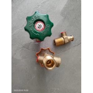 China Brass LPG Self Closing Valve for Refilling LPG Gas Cylinder supplier