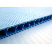 China AkyLux Fluted Structure Twin Wall Polypropylene Sheets Correx on sale