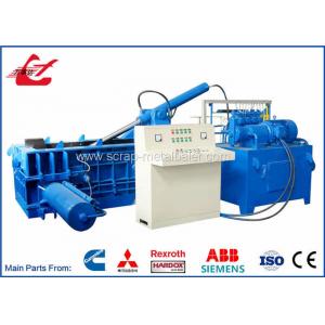 China Aluminum Wires Scrap Metal Baler Machine For Steel Plants Recycling Companies supplier