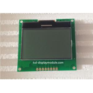STN 128 * 64 LCD Display Screen Transflective Positive With White LED Backlight