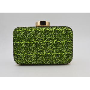 Elegant Small Green Evening Clutch Bags Rectangle Shaped Wallet Evening Bag