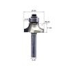 China 1/2 pouce 1/4 pouce ARDEN routeur bit Round Over routeur bit avec roulement wholesale