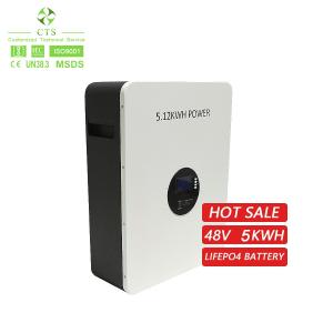5kWh Wall-Mounted Energy Storage System 51.2V 100Ah LiFePO4 Battery For Home Farm