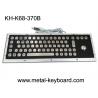 China IP65 Black Metal Computer Industrial Keyboard with Stainless steel Trackball wholesale