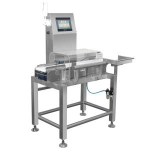 China Automatic Weight Checker Conveyor Dynamic Food Bottle Checkweigher Machine Check Weigher With Rejector supplier