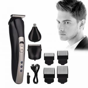 China Rechargeable Professional Hair Clippers ABS / Stainless Steel Material Portable Lightweight supplier