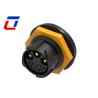 China 30A 3 Phase Power Connector Waterproof 9 Phase Signal Female PCB Panel Push Locking wholesale