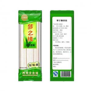 China ISO9001 2008 Certified Gravure Printing Plastic Bag for Fresh Pasta Packaging supplier