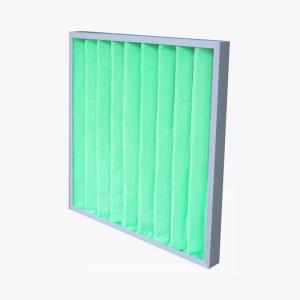 Non Woven Synthetic Fiber G4  Washable Air Filter Pleated Panels