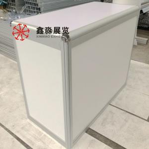 Foldable aluminum front desk of 3X3M exhibition booth, New coming exhibition folding desk