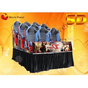 Amusement Park Bubble Lighting Wind 5D Cinema Equipment / 5D Sinema