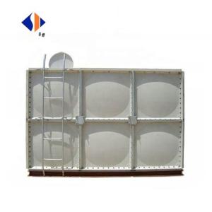 Modular Molded Sectional GRP Water Tank 1*1m with Horizontal ISO Assemble 5000L/Hour