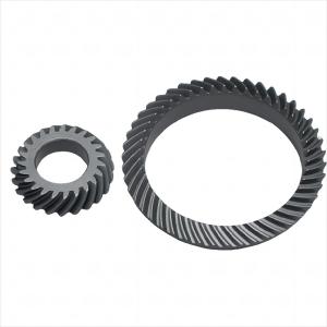 28 Tooth 90 Degree Spiral Bevel Gear Load Heavy Pinion Crown Gear For Aviation