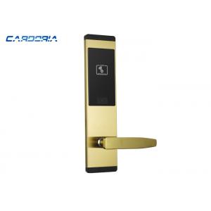 High Sensitivity Hotel Key Card Lock , Elegant Design Hotel Smart Door Locks Waterproof