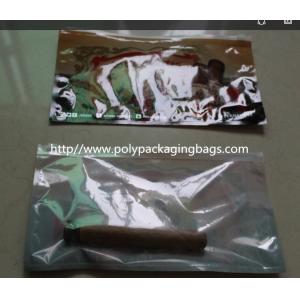 Custom Printing Cigar Humidor Bag Zipper Head Portable Cigar Humidor Bag